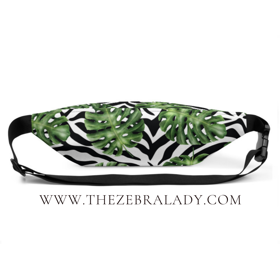 Zebra sales fanny pack